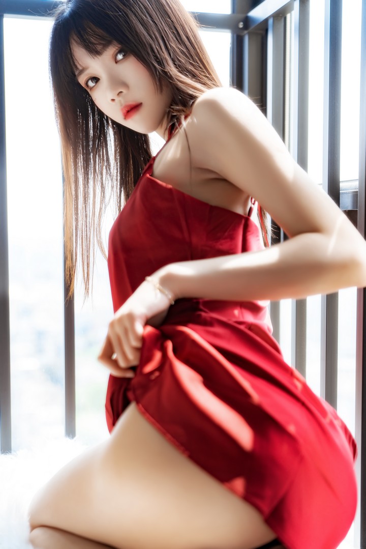 Coser@桜桃喵 NO.052 千丝万缕的红15390
