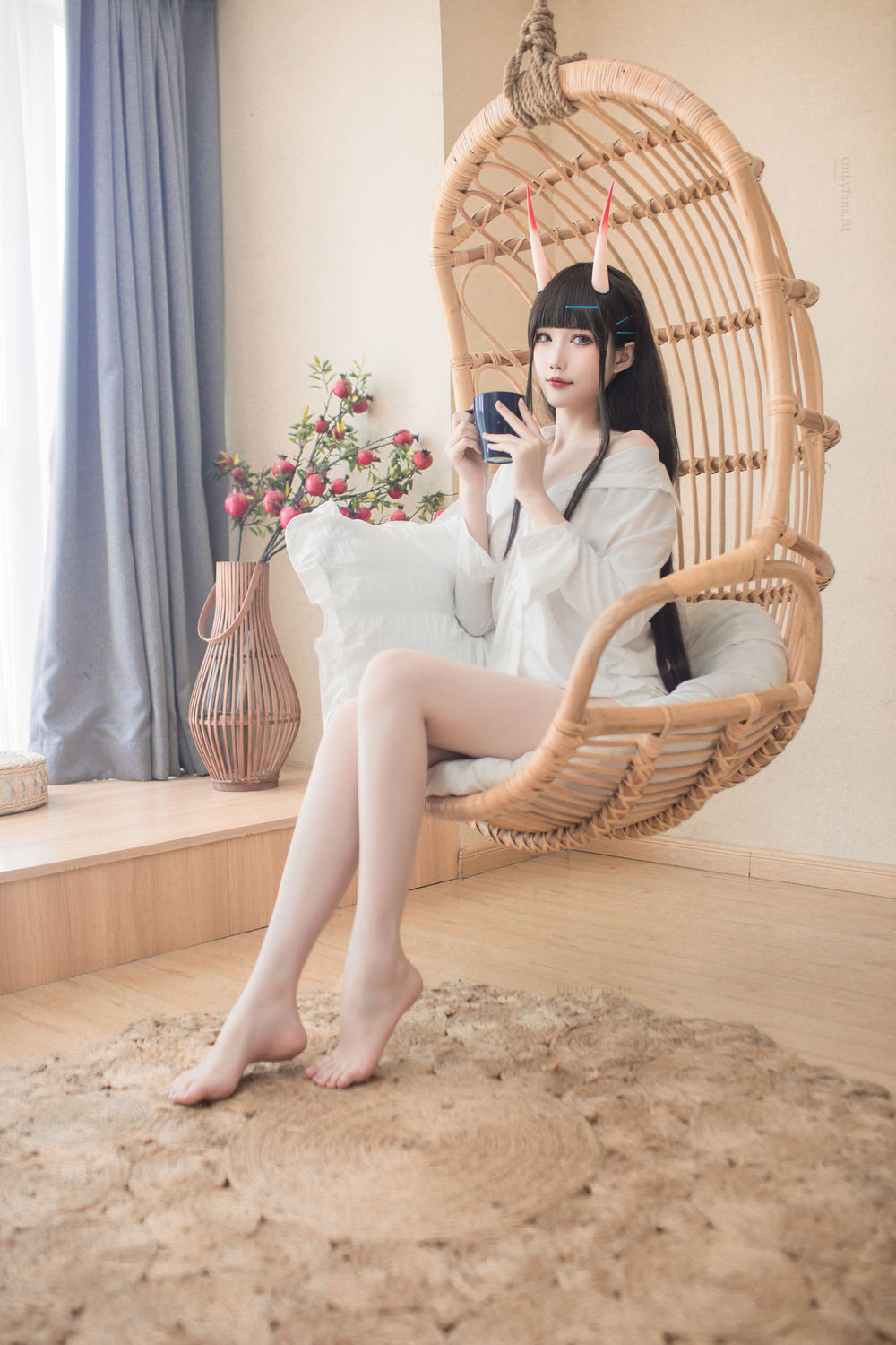 花兮_honoka-能代宁静的六叠间26083