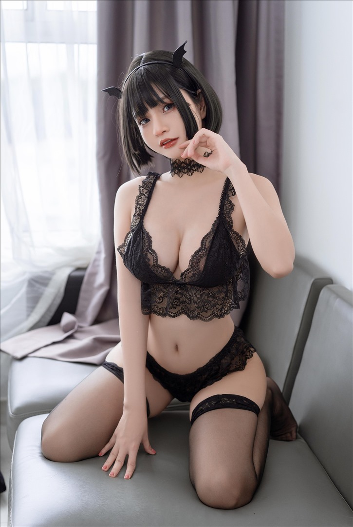 越南Coser Azami NO.061 Black Lace 黑色蕾丝12342
